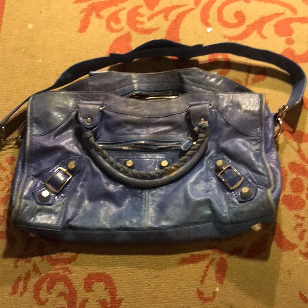 Balenciaga Royal Blue Work / CityBag